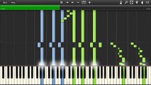 [HQ] Asterix & Obelix vs Cesar - Main theme - Piano tutorial ( Synthesia )