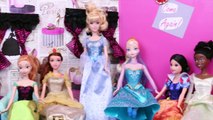 Frozen Elsa Disney Princess Attack Barbie DisneyCarToys Parody with Spiderman Jasmine and Ariel