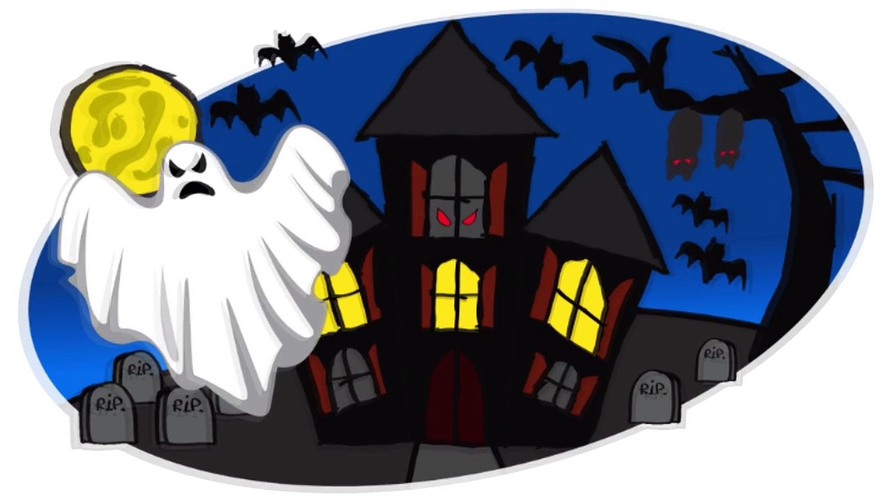 Finger Family Funny Ghosts Nursery Rhyme ★ Daddy Finger Song for Children With Lyrics ★ NEW MUSIC!