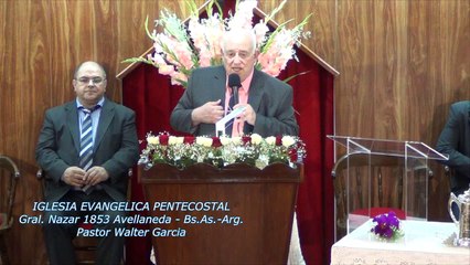 Iglesia Evangélica Pentecostal. Nuestra mision es testificar de Jesucristo. 24-03-2016