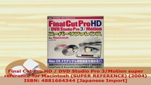 PDF  Final Cut Pro HD  DVD Studio Pro 3Motion super referencefor Macintosh SUPER REFERENCE  Read Online