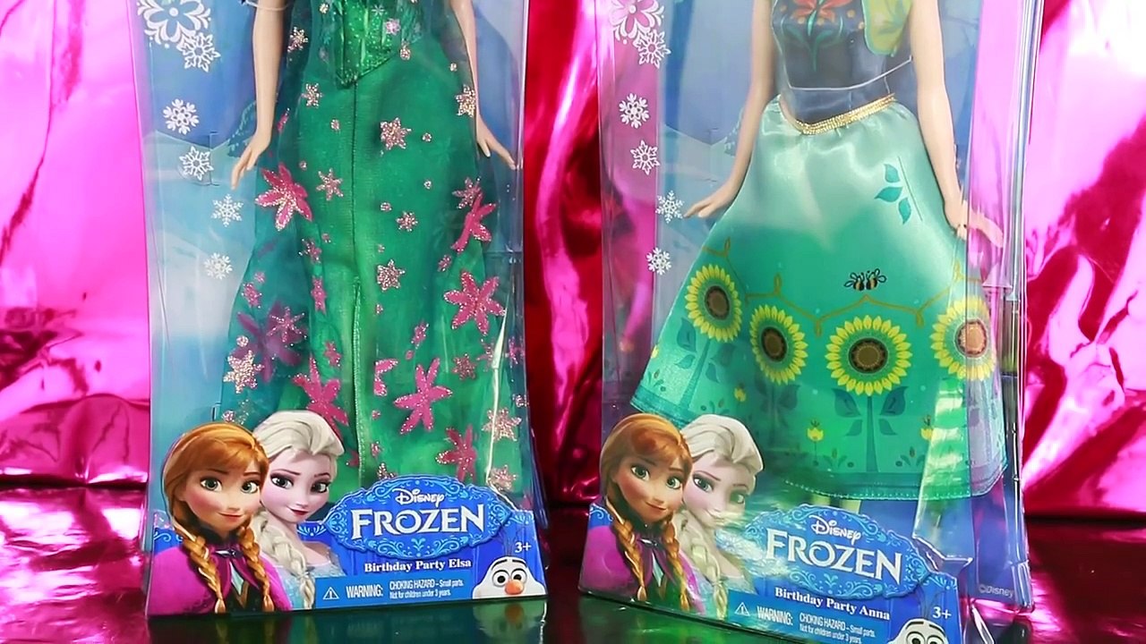 Frozen Fever Princess Elsa Anna NEW Disney Short Movie Barbie Dolls Anna Birthday AllToyCollector