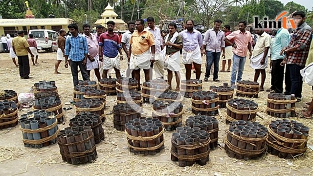 Letupan kuil India: 5 pekerja ditahan polis