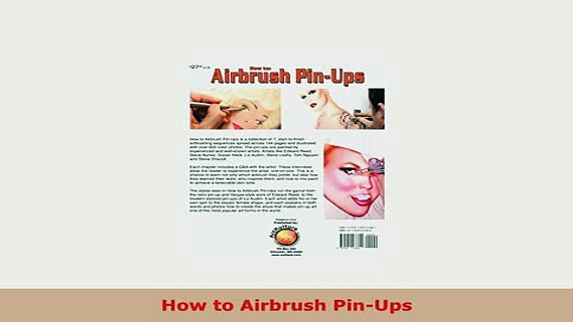 ⁣Download  How to Airbrush PinUps Download Full Ebook