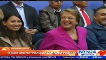 Bachelet anuncia que el Estado financiará las campañas políticas de los partidos