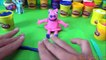 Paw Patrol - Peppa pig Chase Stop Motion Play Doh Videos Toys Peppa English Episodes !