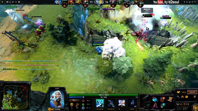 DOTA 2 - Zeus Pro Play 2016 HD (MMR Ranked Match)