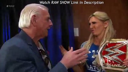 WWE RAW 4/11/16 - Dr. Phil has some advice for Charlotte- Raw, April 11, 2016