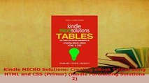 PDF  Kindle MICRO Solutions Creating eBook Tables using HTML and CSS Primer Kindle Free Books