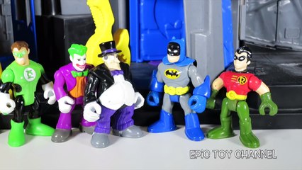 Скачать видео: BATMAN Toy Parody IMAGINEXT Batman & Robin Defend Gotham City for The Joker & Mr. Freeze