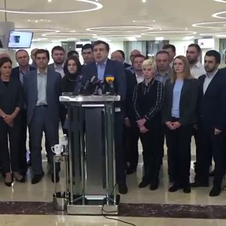 Саакашвили поставил ультиматум Порошенко 11.04