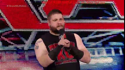 WWE RAW 4/11/16 - Kevin Owens interrupts Shane McMahon- Raw, April 11, 2016