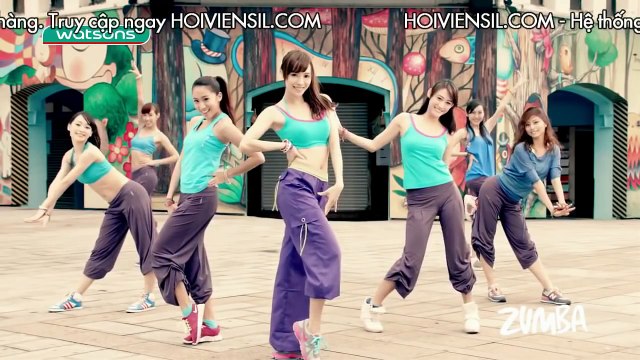 Giảm cân hiệu quả với bài tập nhảy ZUMBA cực ngắn