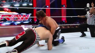 Sami Zayn vs. AJ Styles  Raw, April 11, 2016