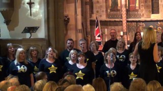 Rock Choir perform Fall At Your Feet in Redditch