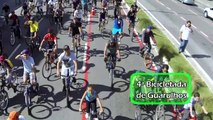 Imagens com drone da 4ª Bicicletada de Guarulhos