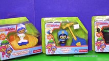 TEAM UMIZOOMI Nickelodeon Ninja Bot, Geo, Milli, and Umicar Team Umizoomi Toy Video