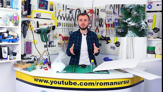 How To Make DIY electric snowing Christmas tree