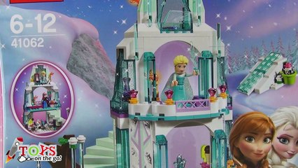 Frozen LEGO El Brillante Castillo de Hielo de Elsa Elsas Sparkling Ice Castle - Juguetes de Frozen