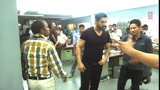 ANC Police Station Action (Making) Rocky Handsome John Abraham, Nishikant Kamat T-Series