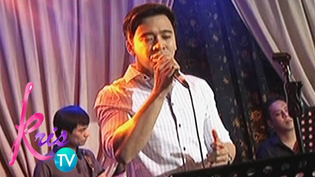 Kris TV: Erik Santos sings God Gave Me You