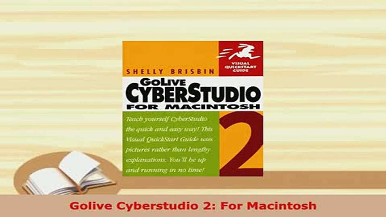 PDF  Golive Cyberstudio 2 For Macintosh  Read Online