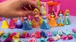 DisneyCarToys Frozen Elsa Kids Toys Disney Princess Magic Clip Dolls Polly Pocket Dress Up Dolls