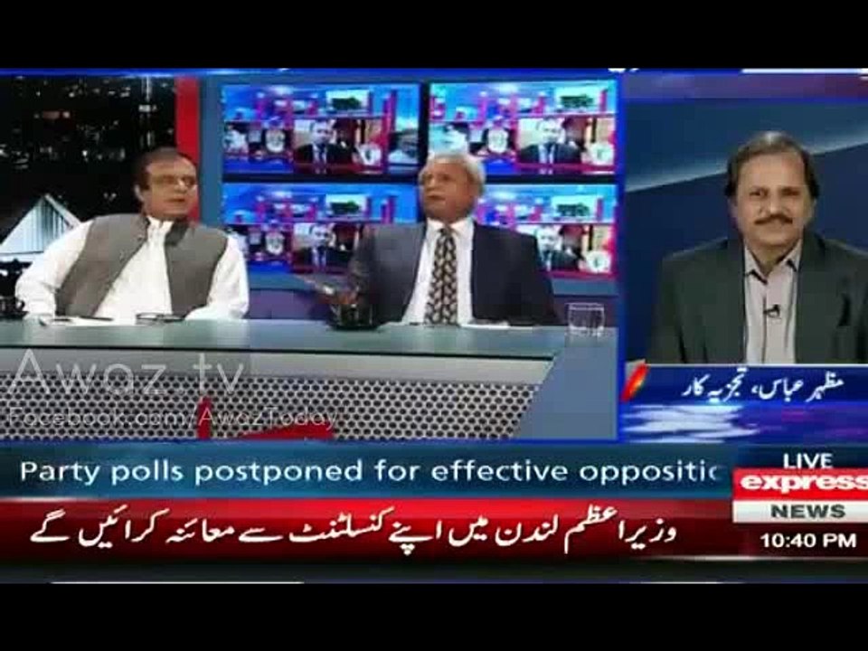 Imran Khan ko cartoon kehnay pr Shibli Fraz aur Nehal Hashmi mein hot debate- Javed Chaudhry also criticize Hashmi