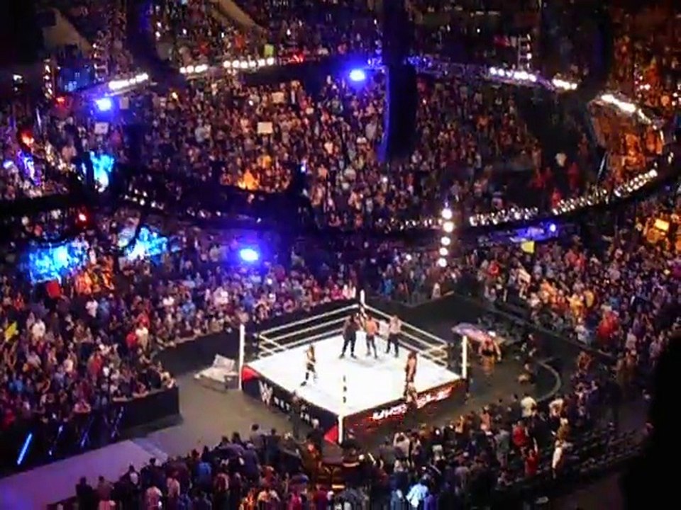 WWE Raw Went Off-Air 11th April 2016 Dark Tag-Team Match (Roman Reigns, Dean Ambrose, AJ Styles vs The Wyatt Family)