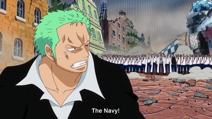 Fujitora and Marines Help To Stop The Birdcage With Haki - One Piece 731 ENG SUB [HD]