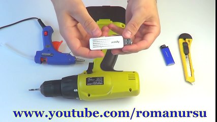 How to make a USB FLASH DRIVE-LIGHTER _ __ TUTORIAL __ DIY __