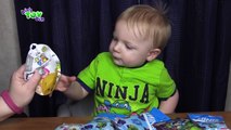 Toddler Teagan opens more Blind Bags! Thomas Trains, Disney Junior & TsumTsum! BinsToyBin