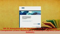 Download  HP IT Essentials I PC Hardware and Software Lab Companion Cisco Networking Academy Free Books