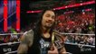 Roman Reigns is confronted by Y2J, AJ Styles, Kevin Owens and Sami Zayn - WWE Raw April 4 2016