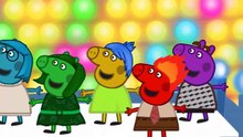 5  Peppa Pig Little Inside Out Jumping on the Bed Nursery Rhymes