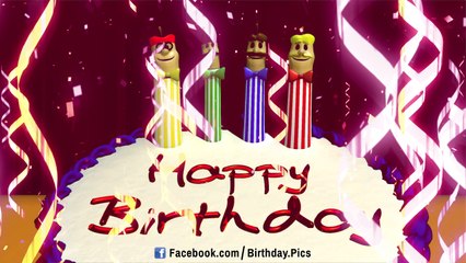 Singing Candles - Happy Birthday Video-Card