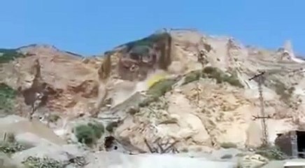 Earthquake Massive Landslide In Taxila, Islamabad