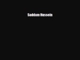 Read ‪Saddam Hussein Ebook Free