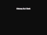 Download ‪Chiang Kai Shek Ebook Free