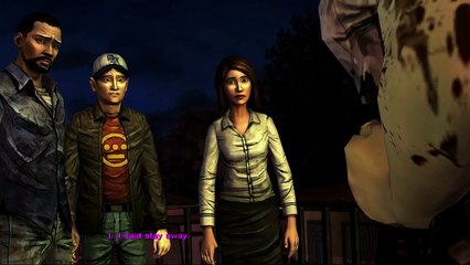 The Walking Dead Episode 1 : Part 4 Zombies at the Motel