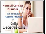 Issues with Hotmail account call Hotmail Contact Number 1-806-731-0143 tollfree
