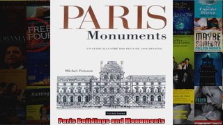 Read  Paris Buildings and Monuments  Full EBook
