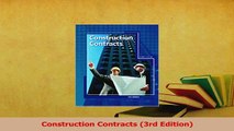 Read  Construction Contracts 3rd Edition Ebook Free