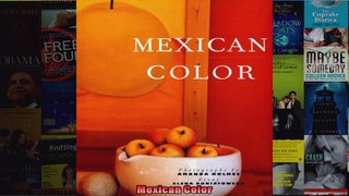 Read  Mexican Color  Full EBook