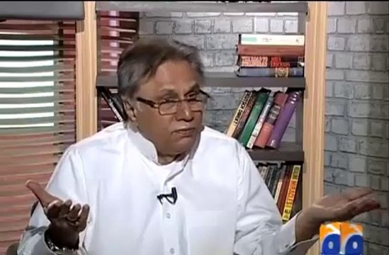 Hassan Nisar Bashing PMLN Govt on Negative Propaganda on SKMH.....