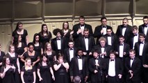 Excerpts of Augustana Choir at the Sondheim Center for the Performing Arts in Fairfield, Iowa