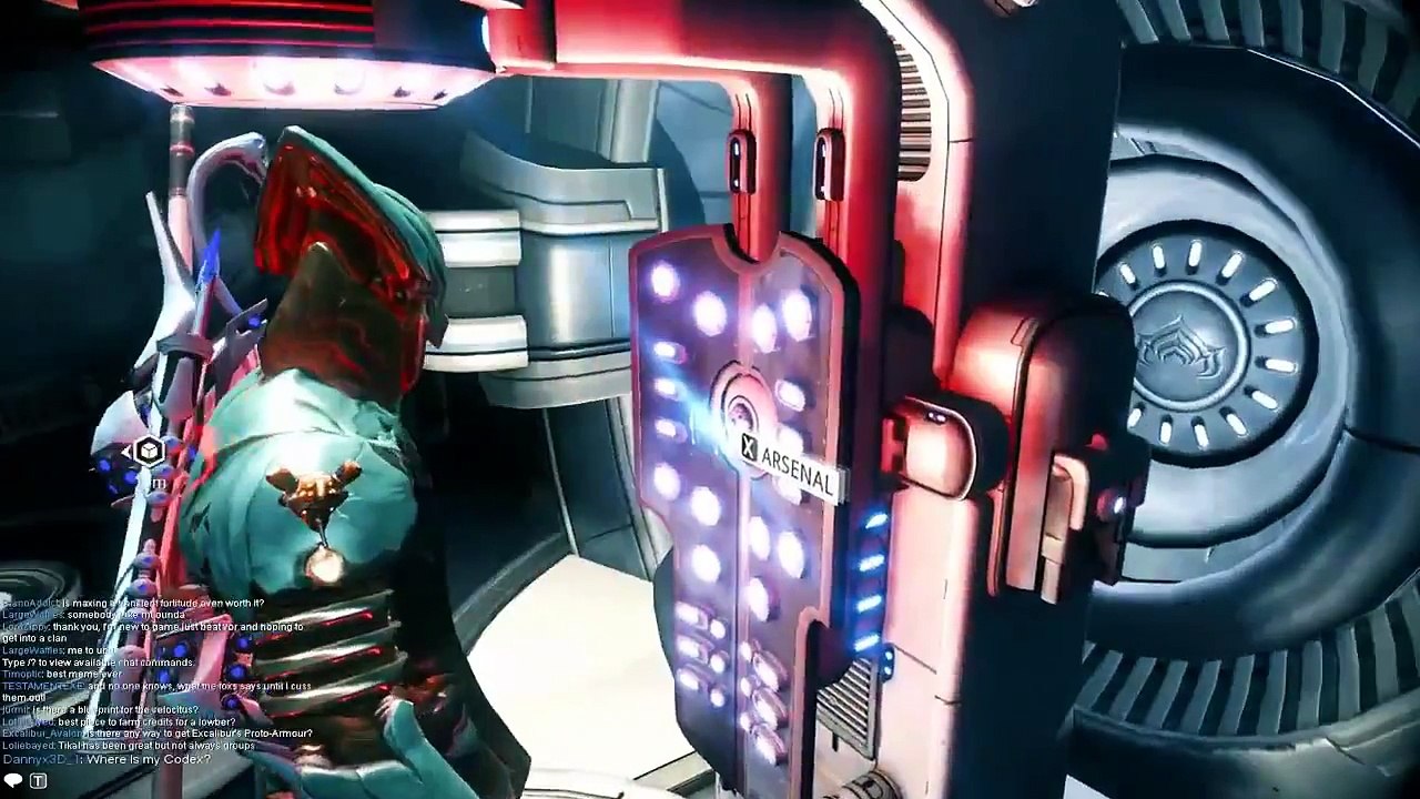 Opis besplatne online igre Warframe