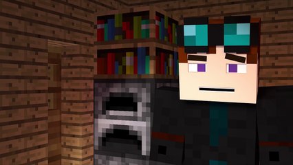MY BROTHER PLAYS MINECRAFT // DanTDM // Minecraft Animation