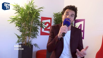 Amir, candidat français à l'Eurovision, est déjà la coqueluche du public