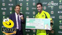 How Glenn Maxwell Did Awesome With the Prize Money After Bashing India - Video